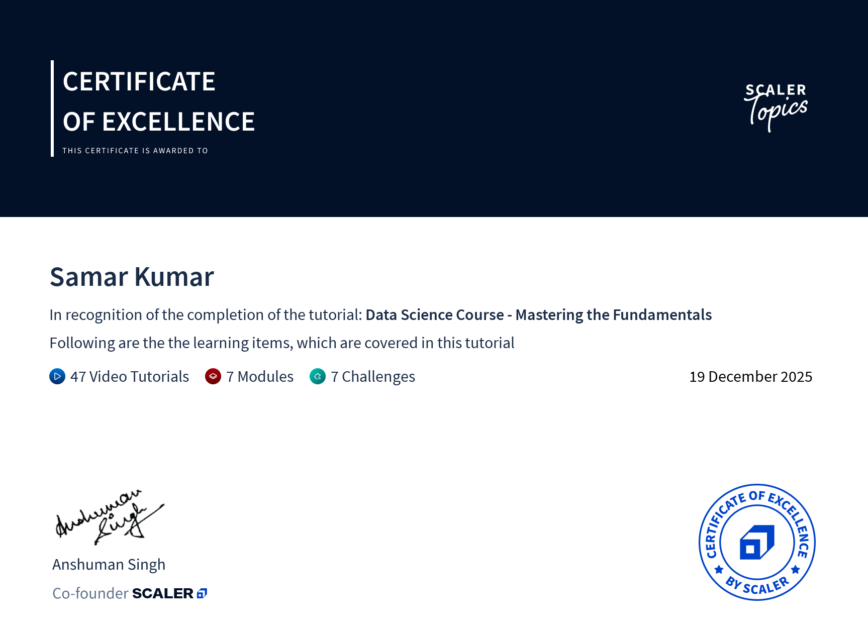 Certificate Background